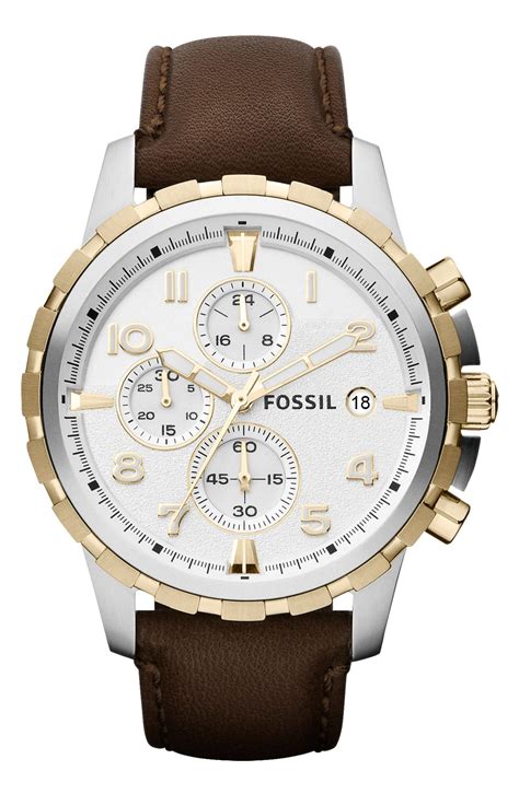 fossil dean chronograph